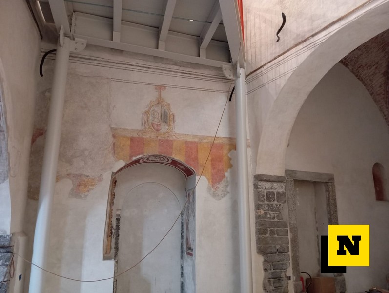 Bellano ex Chiesa di San Nicolao restauro spazio espositivo