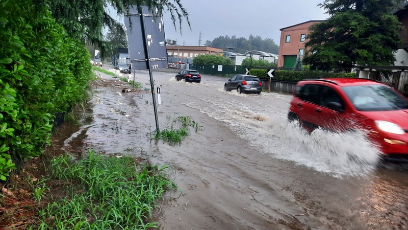 Maltempo Bulciago allagamenti 