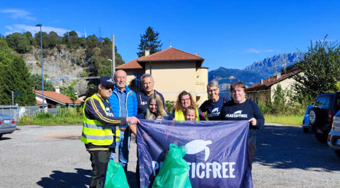 Airuno: oltre 200 kg di rifiuti raccolti con Plastic Free