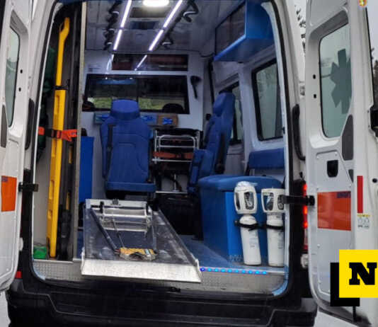 Malore a Nibionno, morta una donna di 58 anni Ambulanza