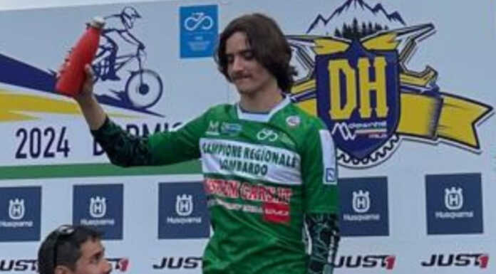 A Bormio Andrea Bonanomi si laurea campione regionale di downhill Andrea Bonanomi Downhill