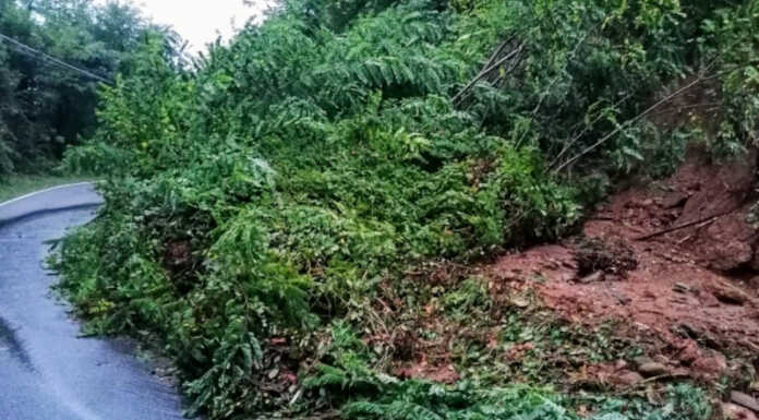 Colle Brianza. Frana strada per Giovenzana, a breve la prima fase di interventi Frana Colle Brianza via Europa Strada Giovenzana