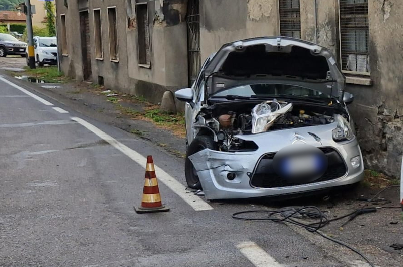 Incidente via Como Brivio