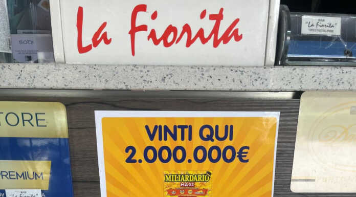 Gratta e Vinci milionario al Bar La Fiorita di Olginate La Fiorita vincita Gratta e Vinci