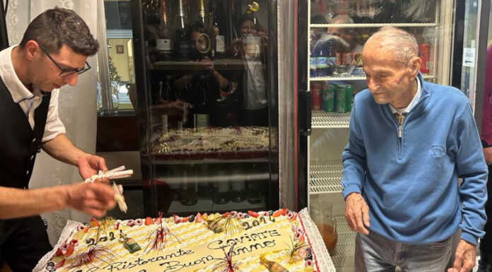 L’Albergo Ristorante Pizzeria Caviate in festa per i 100 anni di Raffaele Rizzi Rizzi Caviate
