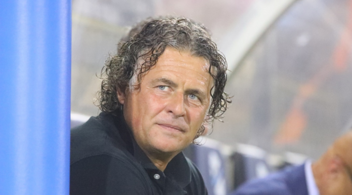 Serie C. Baldini post Trento: “Non ci accontentiamo, dobbiamo crescere” Baldini, credits to Calcio Lecco 1912