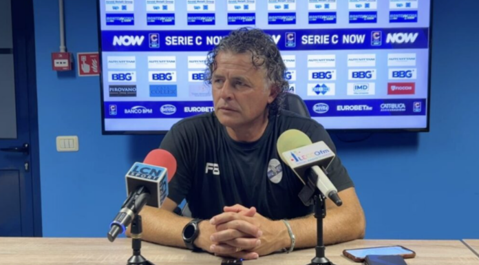 Serie C. Baldini su Lecco-Triestina: “Siamo sulla strada giusta” Baldini, Calcio Lecco 1912