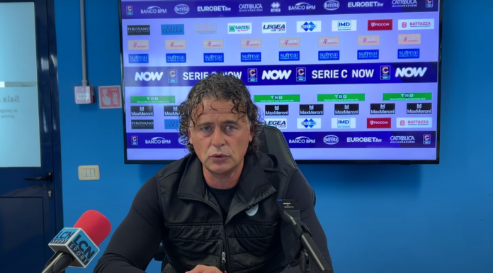 Serie C. Baldini su Pro Vercelli-Lecco: “Dobbiamo rialzare la testa” Baldini, Calcio Lecco 1912