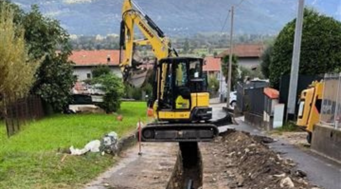 Colico: proseguono i lavori per il potenziamento dell’acquedotto