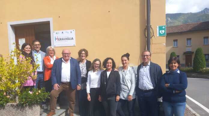 Cremeno, inaugurato il Centro per le Famiglie ‘Meraviglia’