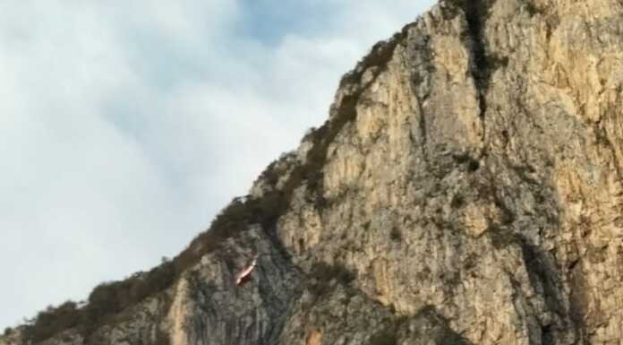 Frana sul San Martino, verifiche in parete. Chiusi i sentieri per Pizzetti e falesie