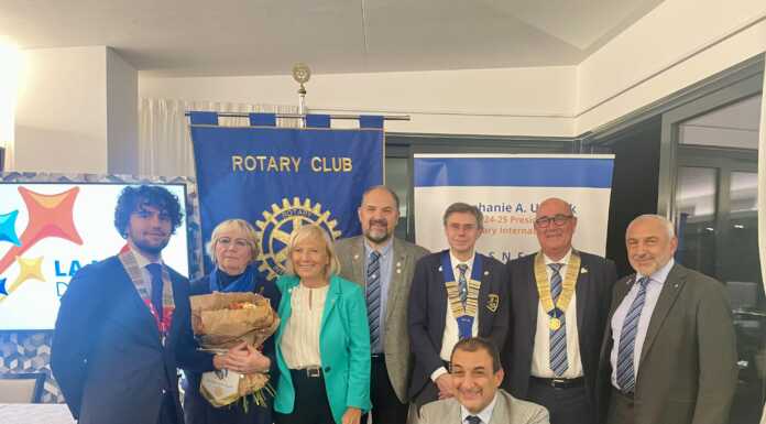 Il governatore Fraquelli ospite al Rotary Club Lecco: valori, progetti e la ‘magia’ del Rotary