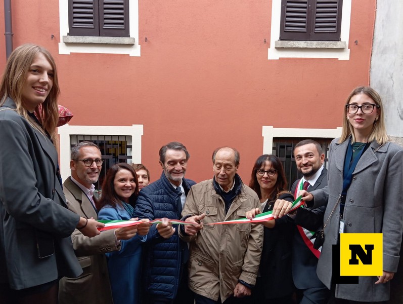 Bellano inaugurazione spazio espositivo San Nicolao