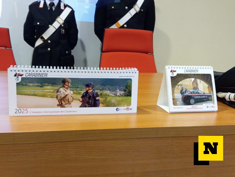 Presentazione Calendario Storico Arma Carabinieri edizione 2025