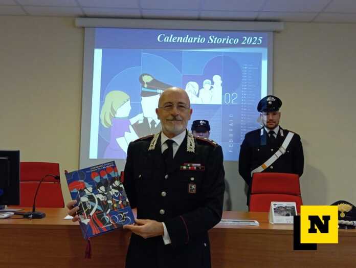 Presentazione Calendario Storico Arma Carabinieri edizione 2025