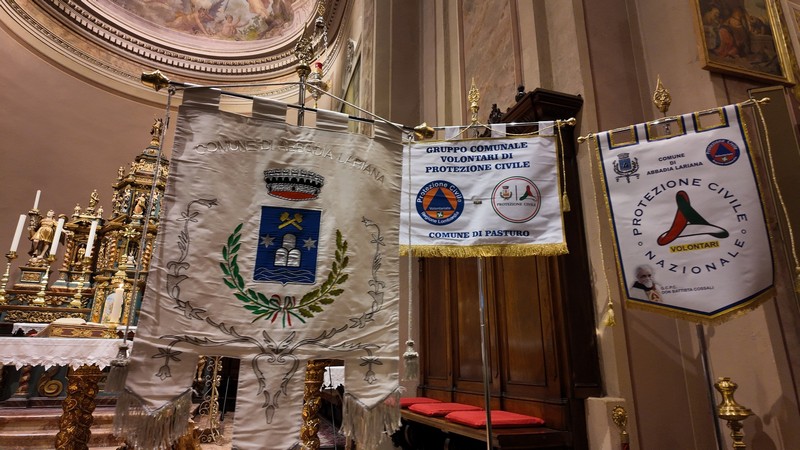 Protezione Civile Abbadia trent'anni cerimonia