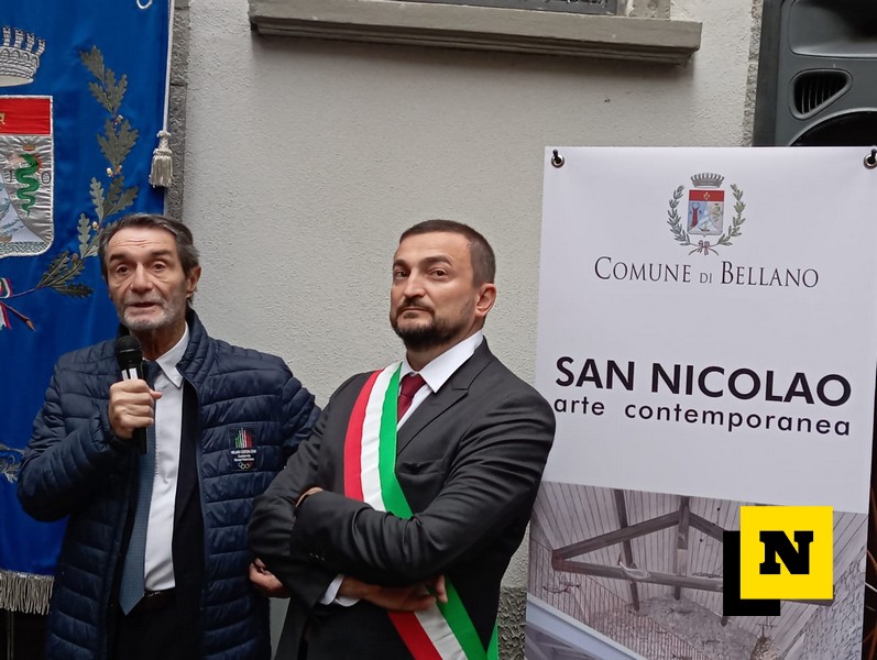 Bellano inaugurazione spazio espositivo San Nicolao