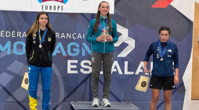 Arrampicata. Alice Marcelli d’argento ai Campionati Europei Giovanili Alice Marcelli leader della coppa europa assoluta