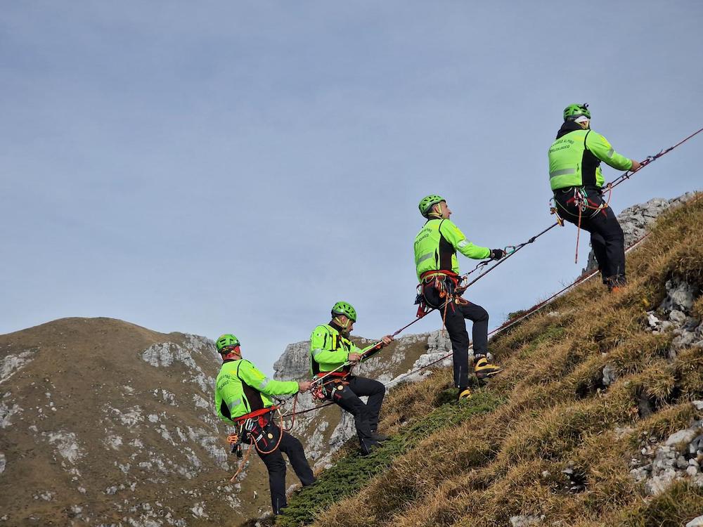 Cnsas Valsassina esercitazione