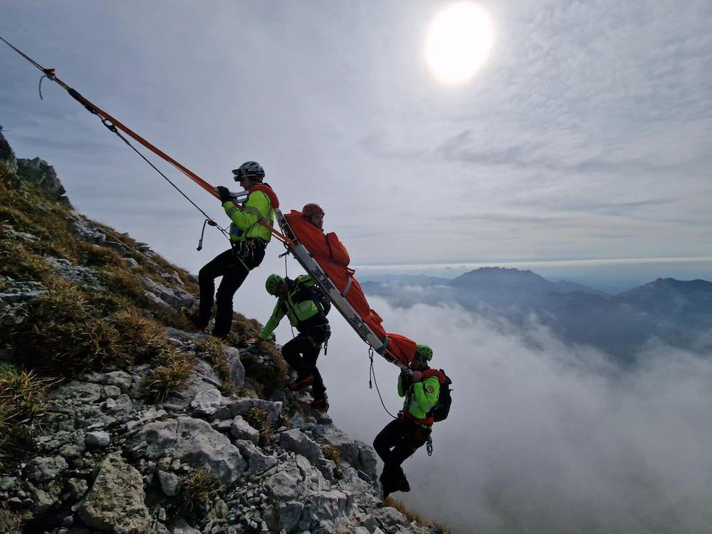 Cnsas Valsassina esercitazione