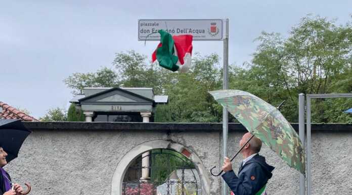 Galbiate ricorda don Ermanno Dell’Acqua con una piazza nella “sua” Bartesate Don_Ermanno_Dall_Acqua_Galbiate_Bartesate_20241019