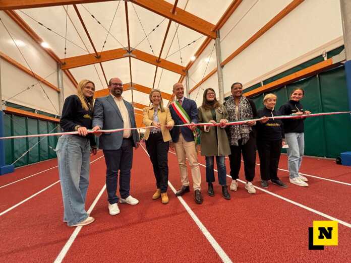 Inaugurazione pista indoor bione lecco 2024