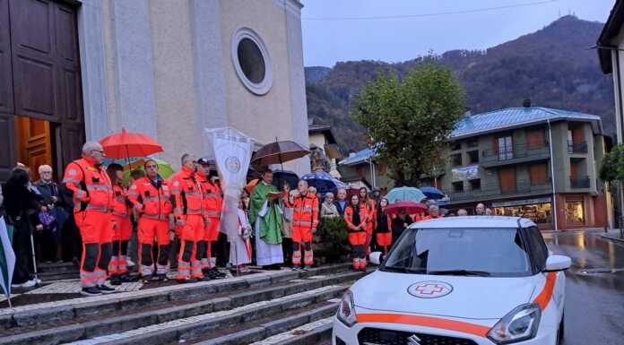 Introbio. Benedetto il nuovo mezzo in dotazione al Soccorso Centro Valsassina