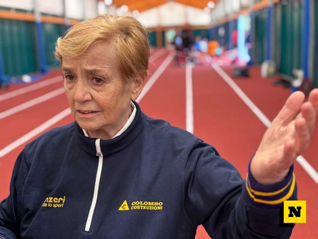 Lucia Morandi, presidente dell'Atletica Colombo Costruzioni Lecco