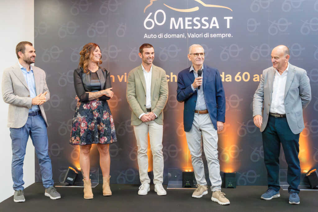 Da sinistra, Andrea Messa, Silvia Messa, Giorgio Messa, Marco Messa.