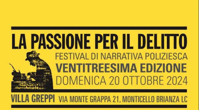 A Villa Greppi torna La passione per il delitto: è la 23esima edizione