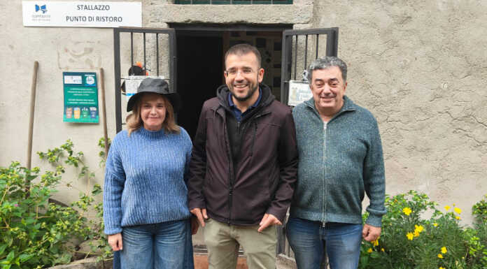 Frana lungo l’alzaia: il neo presidente del Parco Adda Nord in visita allo Stallazzo