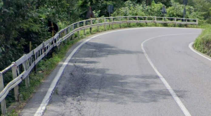 Lavori lungo la vecchia Lecco-Ballabio, dal 7 gennaio senso unico alternato Un'immagine della vecchia Lecco-Ballabio