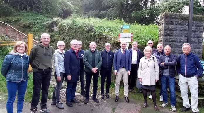 Grazie agli Amici Madonna Rovinata, nuova palizzata sul sentiero verso il Santuario