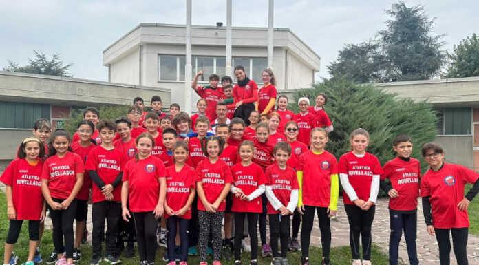 Atletica. A Rovellasca la lecchese Nicole Vitullo vince nel lancio del peso atletica a rovellasca