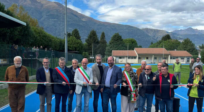 Dervio ha la sua pista d’atletica: era attesa da oltre trent’anni Dervio pista atletica inaugurazione