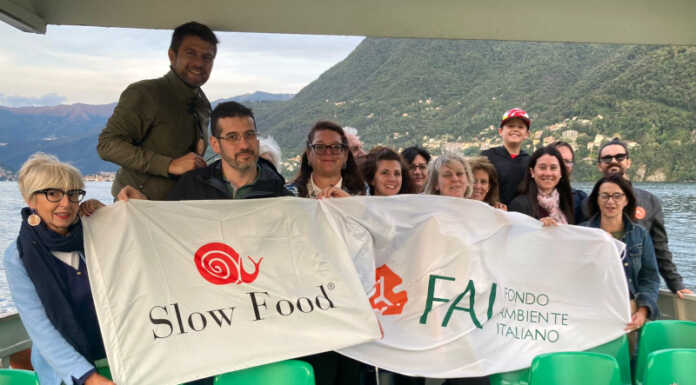 Le delegazioni Fai di Como e Fai di Lecco alla scoperta del lago gruppoFAISlowfood