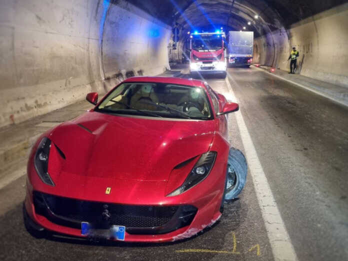 incidente ferrari parè