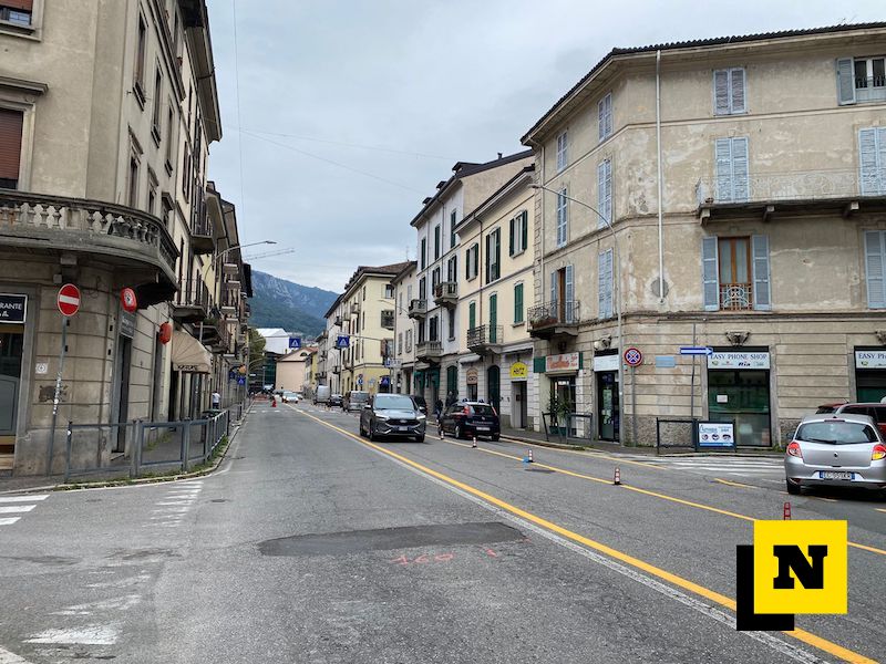 lecco-cantiere teleriscaldamento-via leonardo da vinci