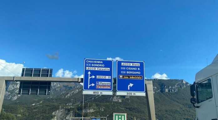 SS36. Galleria San Martino allagata, riaperta la corsia in direzione Milano