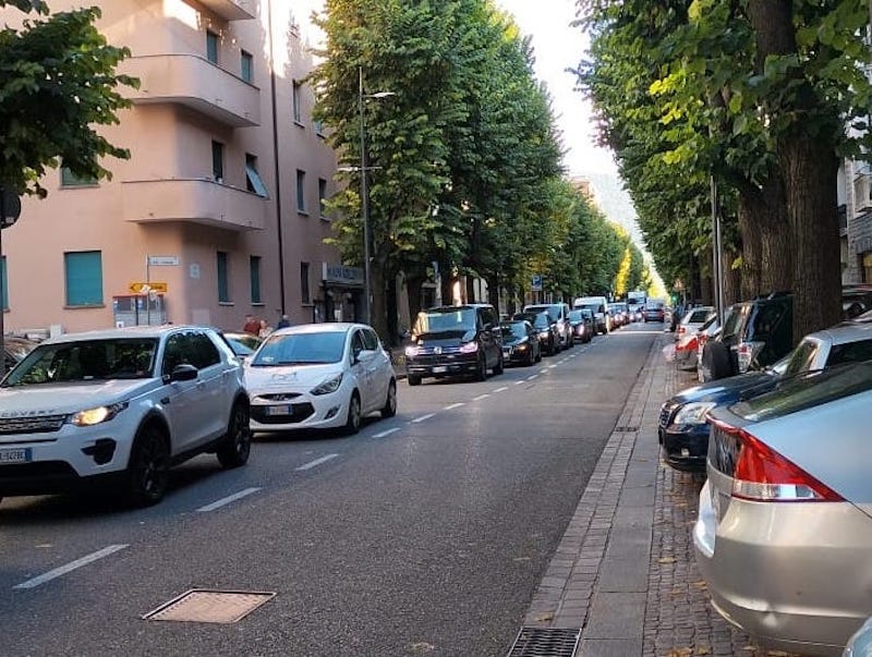 traffico lecco attraversamento chiuso