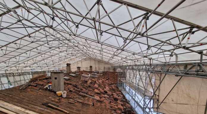 Villa Manzoni, il cantiere per la riqualifica è entrato nel vivo villa manzoni-cantiere