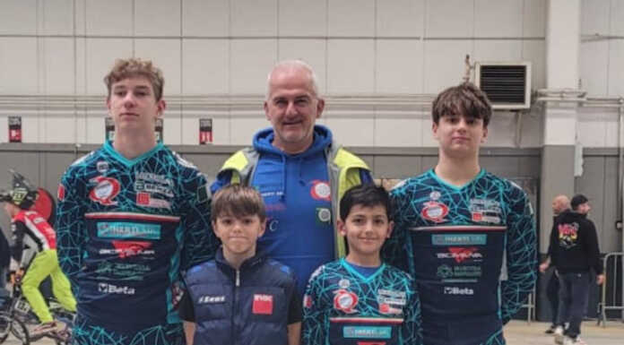 Il team garlatese della BMX in evidenza al Indoor BMX Racing di Avignone BMX Garlate