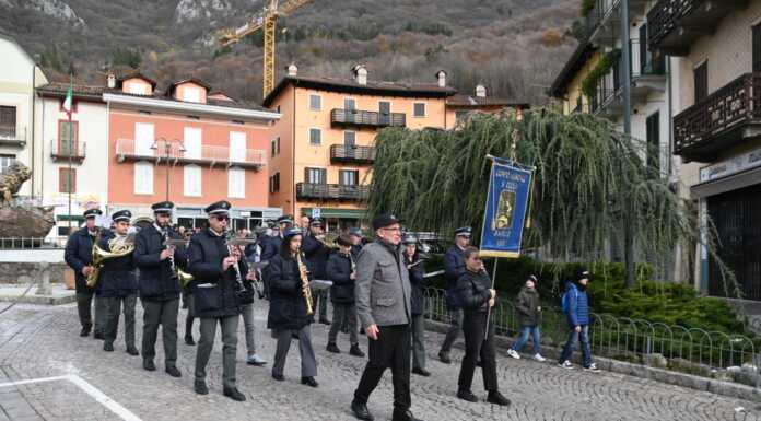 Il Corpo musicale Santa Cecilia di Barzio in festa per celebrare la Santa Patrona
