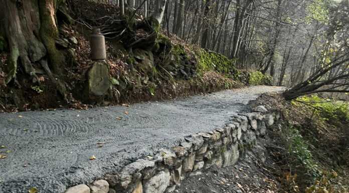 Colico, sistemato il sentiero tra San Rocco e Posallo Colico sentiero san rocco posallo