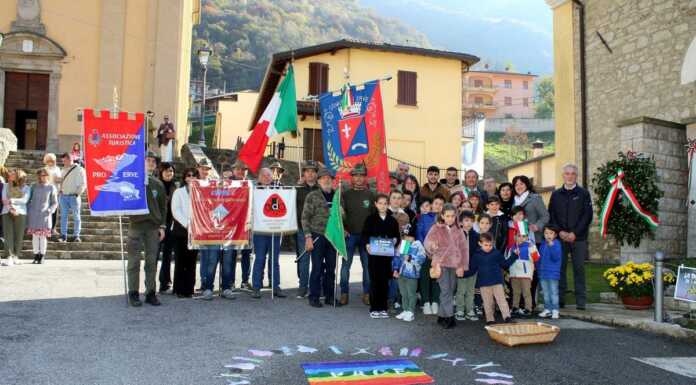 Erve. Il paese festeggia il 4 Novembre pensando alla pace
