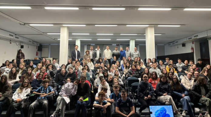 Una delegazione della Calcio Lecco sale in cattedra al liceo Bertacchi