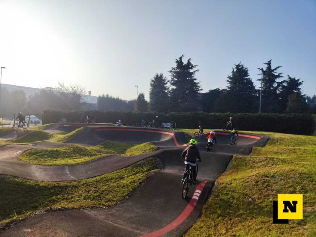 Merate inaugurazione pista pump track 