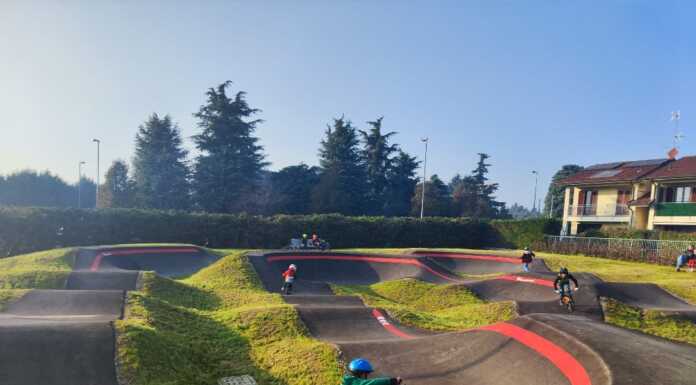 Merate: inaugurata la Pump Track, una festa di sport e aggregazione Merate inaugurazione pista pump track