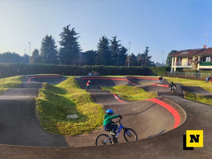 Merate inaugurazione pista pump track