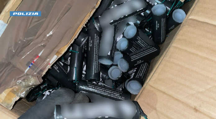 Arrestato 47enne con mille chili di prodotti esplosivi in cantina